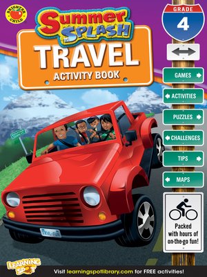 cover image of Summer Splash Travel Activity Book, Grade 4